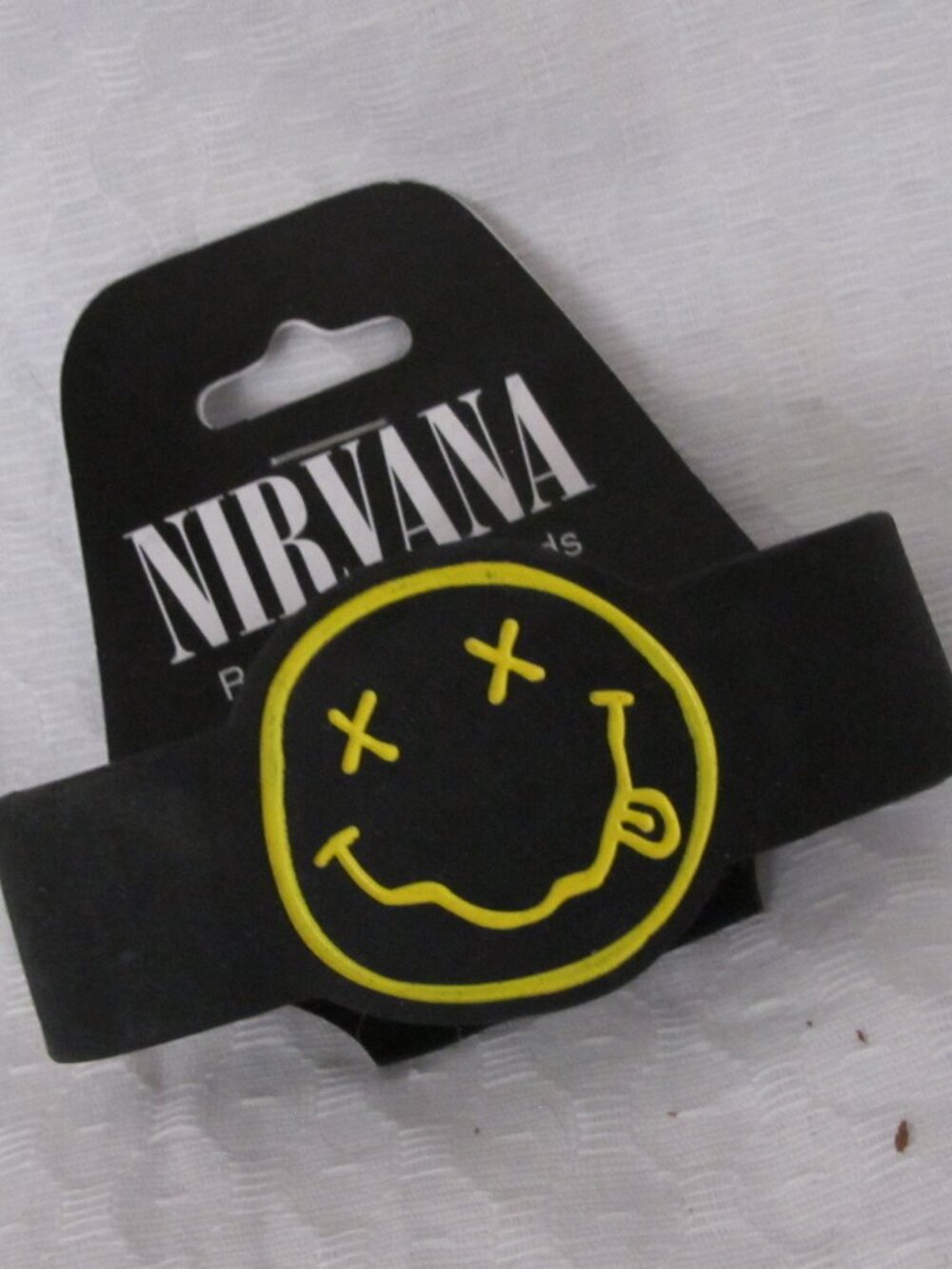 New - Nirvana Rubber Bracelet